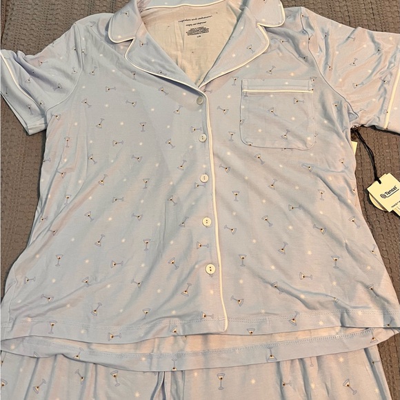 Cupcakes and Cashmere Martini Pajama Pant Set - Picture 2 of 8